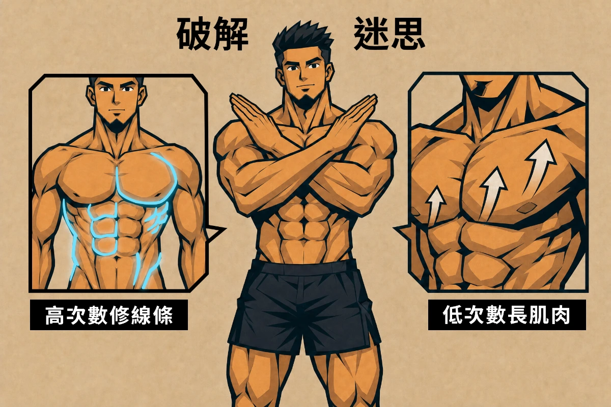 How to set training intensity, reps, and sets to truly build muscle? Key variables explained.